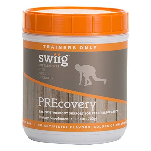 swiig PREcovery Pre Workout Powder 1.54 Pound Jar
