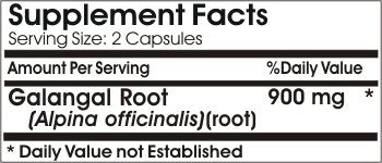 Naturetition Supplements Galangal Root 900mg Capsule, 90 Capsules
