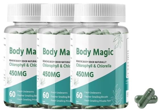 Generic Body Magic Chlorophyll Capsules 180 Capsules