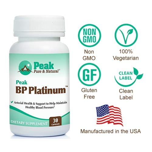 Peak Pure & Natural Peak BP Platinum, 30 Capsules