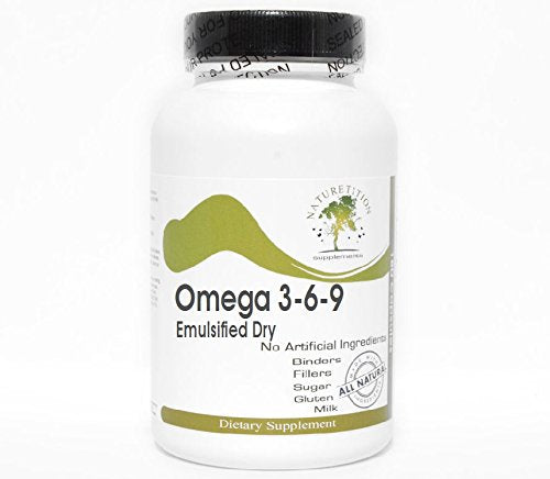 Naturetition Supplements Omega 3-6-9 Emulsified Dry 100 Capsules