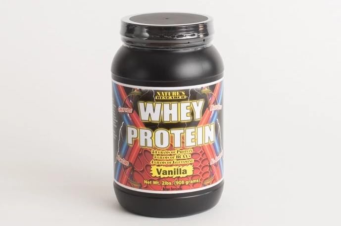 Generic Whey Protein Powder Vanilla, 1 Count