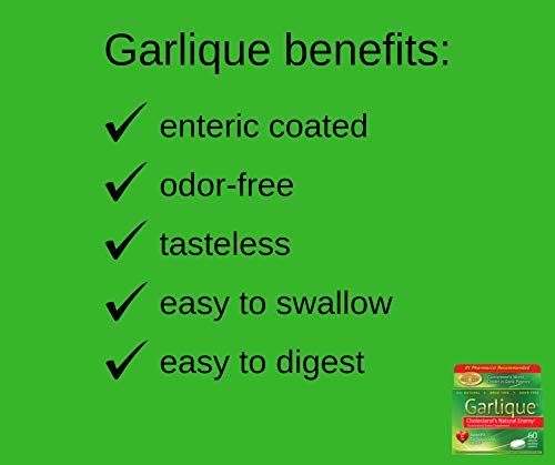 Garlique Caplets 60 Tablets Pack of 4