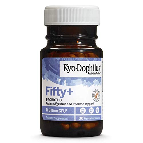 Kyo-Dophilus Fifty+ Probiotic Capsule, 30 Count