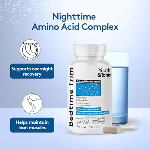Youth & Tonic Bedtime Trim Detox Cleanse Kick Off Weight Management 120 Capsules