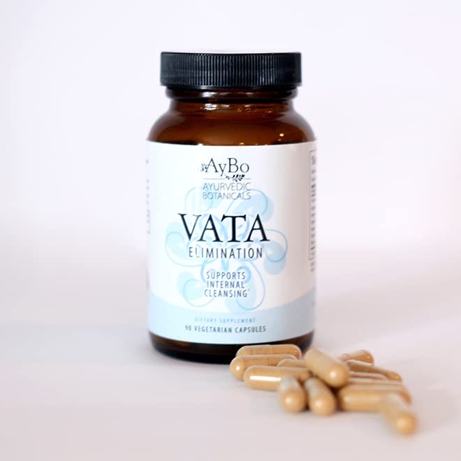 AyBo Vata Elimination Supplement for Constipation Relief, 90 Veg Capsules