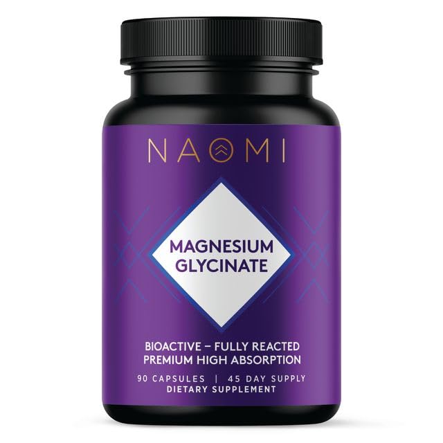 NAOMI Magnesium Glycinate 220mg Capsule, 90 Count