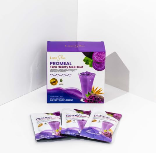 Generic Luxe Slim Promeal Taro Hearty Meal Shake Powder 1.2346