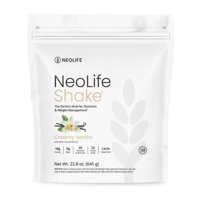 NeoLife NeoLifeShake Meal Replacement Shake Powder 22.8 oz