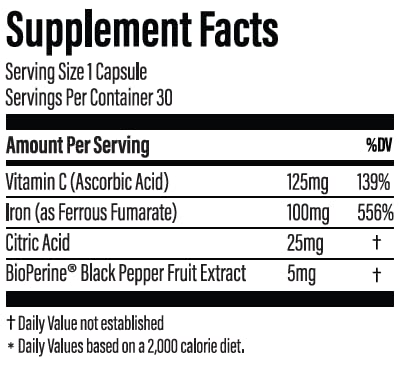 Thyroid Specific Formulations Easy Iron 30 Capsules