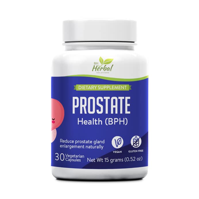BH Herbal Solutions Prostate Health (BPH) Capsules 30 Count