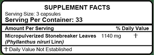 HANAN PERUVIAN SECRETS Chancapiedra Stonebreaker Capsules 300