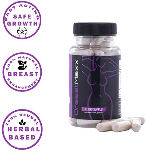 Breast Maxx Natural Breast Enhancement Capsules, 30 Count