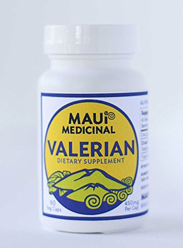 Maui Medicinal Herbs Valerian Root 60 Veggie Capsules