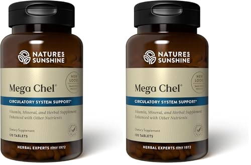 Nature's Sunshine Mega-Chel Tablets 240