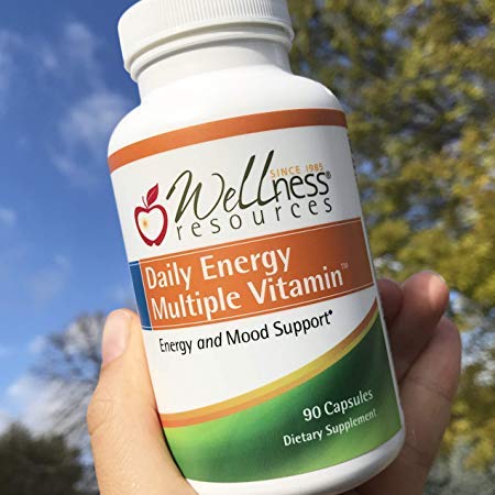 Wellness Resources Daily Energy Multiple Vitamin Capsules 90 Count