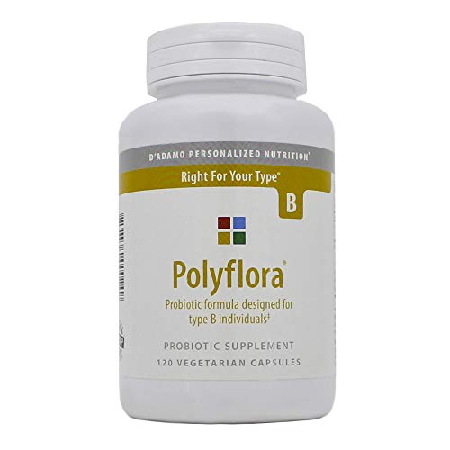 D'Adamo Personalized Nutrition Polyflora B Capsule 120 Count