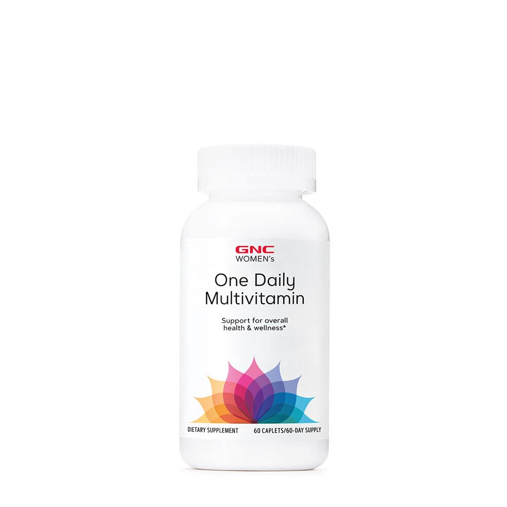 GNC Women's One Daily Multivitamin Caplets, 60 Count
