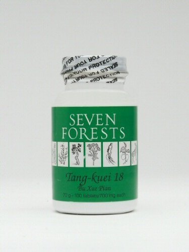 Seven Forests Tang-kuei 18 Tablets, 100 Count
