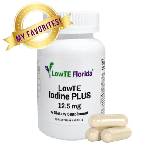 LowTE Florida Iodine Plus 12.5 mg Capsules, 90 Count