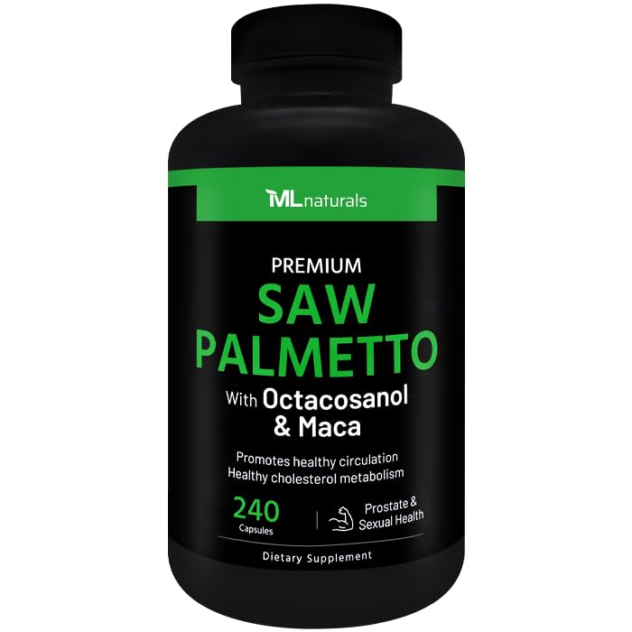ML Naturals Saw Palmetto 2,000mg, 240 Capsules