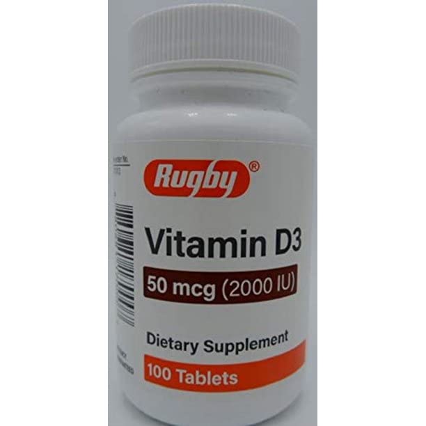MAJOR Vitamin D3 2000 IU (50 mcg) Tablet, 300 Count