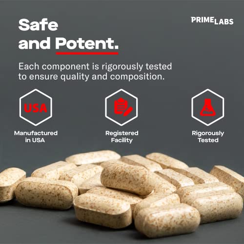 Prime Labs Prime Test + Creatine Capsules, 180 Capsules
