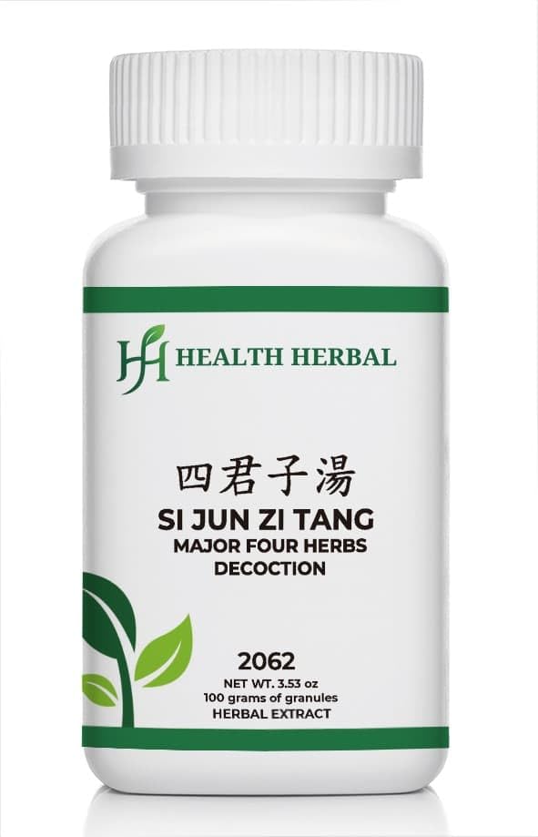 Health Herbal Si Jun Zi Tang/Major Four Herbs Decoction Granule, Powder, 3.53 Ounce
