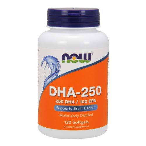 NOW Foods DHA-250 Softgels, 240 Softgels