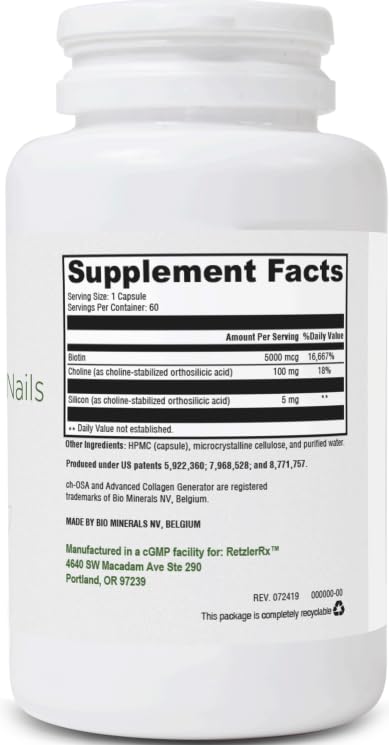 HormoneSynergy Hair, Skin, and Nails Formula 60 Capsules