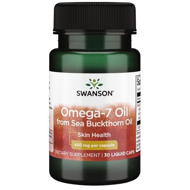 Swanson EFA Omega-7 Oil 450mg Capsule 30 Count