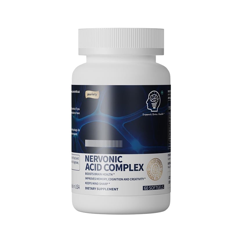 Puriely Nervonic Acid Supplement Capsules 60