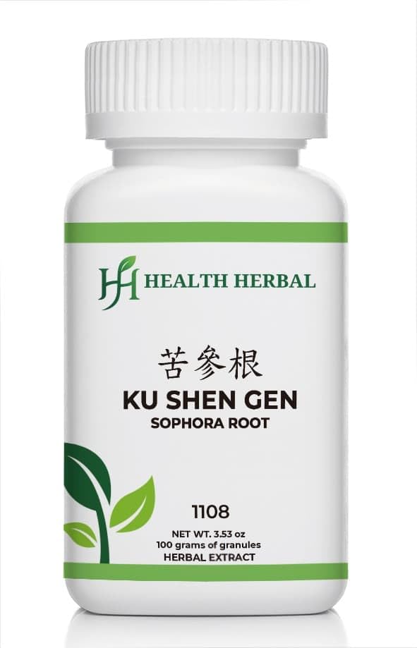 Health Herbal Ku Shen/Light Yellow Sophora Root Powder 3.53