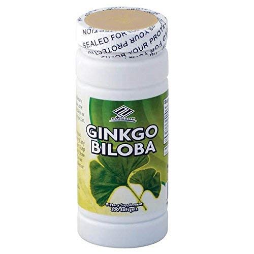 Nu-Health Ginkgo Biloba 60mg Softgels, 2 Bottles