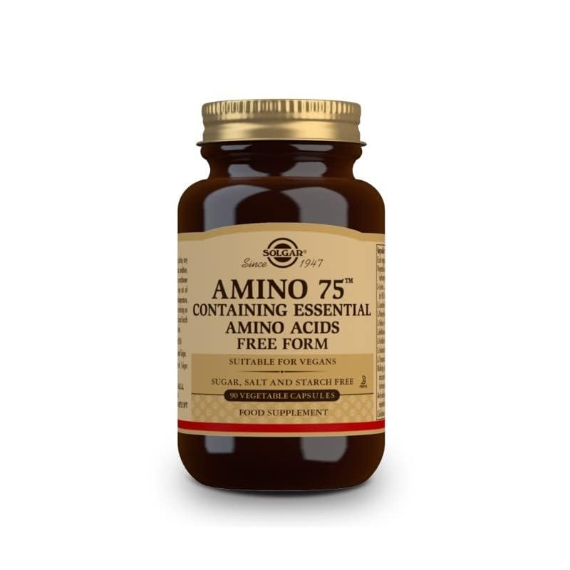 Solgar Essential Amino Complex Capsules, 90 Count