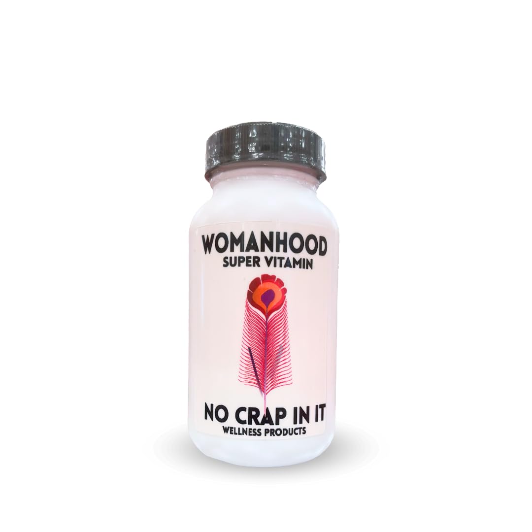 No Crap In It Vitality Balance Women's Support Vitamins for Hormone Balance with Organic Moringa, Organic Ashwagandha, and Organic Maca for Mood Enhancement and Sustained Energy, 30 Capsules