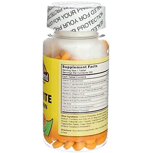 Nature's Blend Daily Vite Multivitamin Tablets 250