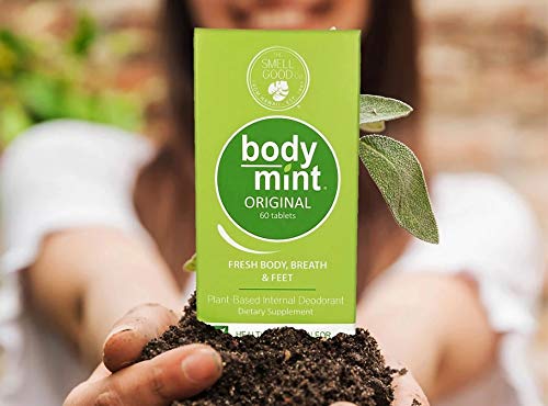 Body Mint Smell Great Day and Night Original Tablets, 60 Count