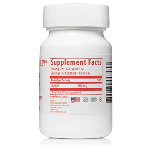 Sunshine Valley Super Inositol Powder 1 oz
