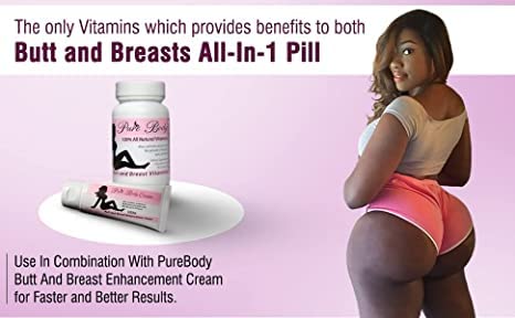 Pure BioTechnologies Butt Enhancer and Breast Enhancer Vitamins Capsule 30 Count