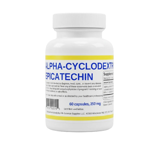 Albochemicals Alpha-Cyclodextrin - Epicatechin, 350 mg, Capsules 60