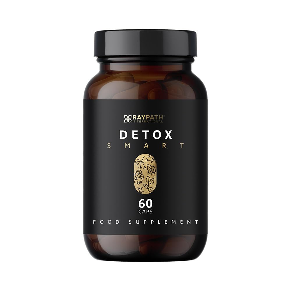 Raypath International Detox Smart Natural Cleanse & Digestive Support with Fennel, Dandelion, Milk Thistle & Nettle, 60 Capsules