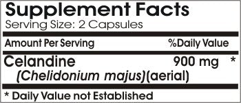 Naturetition Supplements Celandine 900mg 90 Capsules