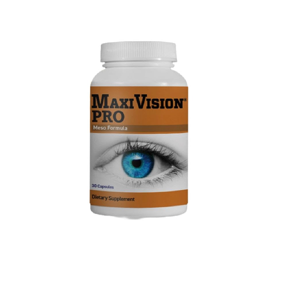 MaxiVision PRO Meso Formula Mesozeaxanthin Lutein Zeaxanthin 30 Capsules