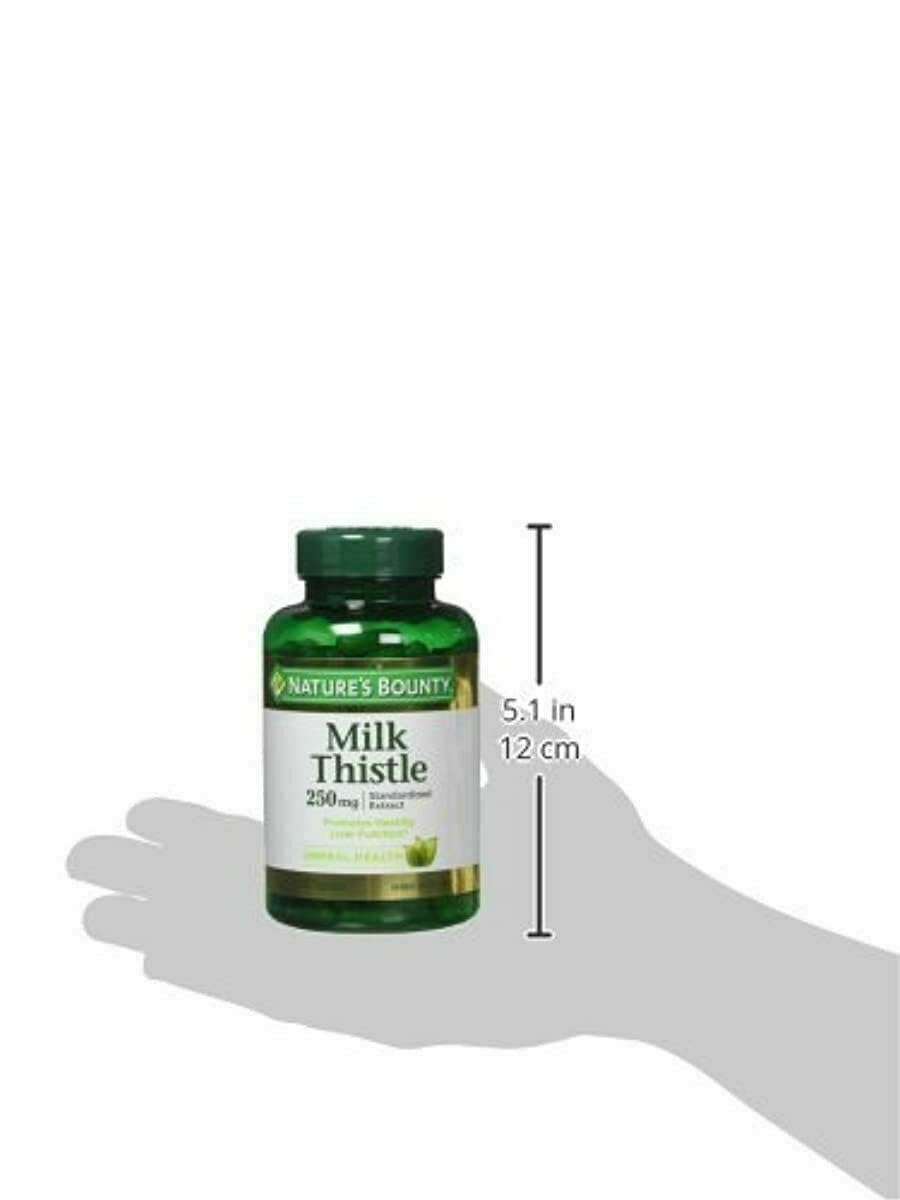 Nature's Bounty Milk Thistle 250 mg 600 Capsules