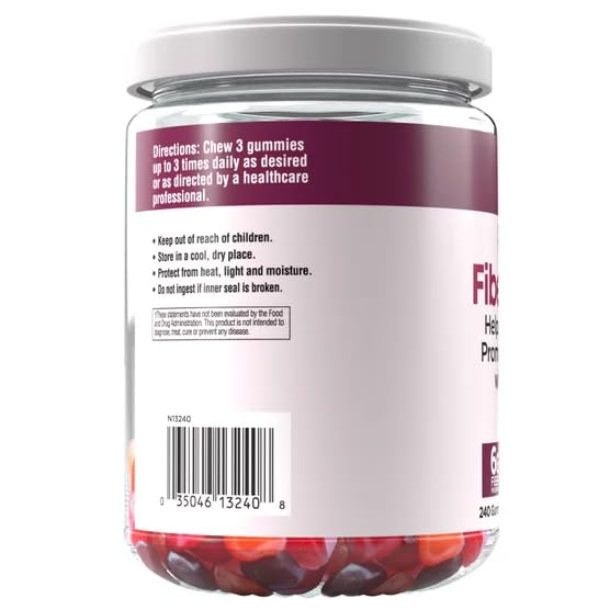 Generic Fiber Care Gummies 240 Count