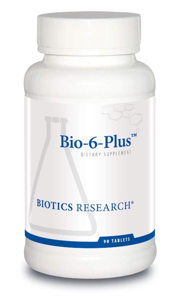 BIOTICS RESEARCH Bio 6 Plus Digestive Support 90 Tablets