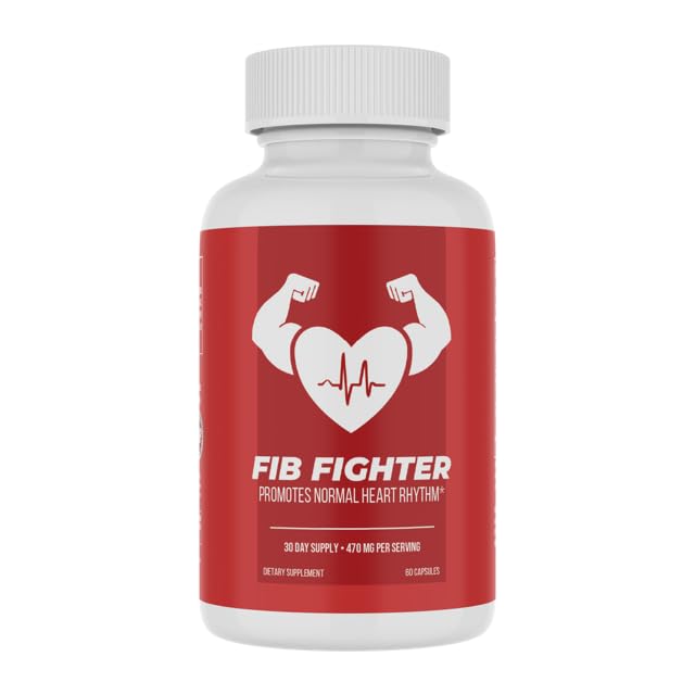 Fib Fighter Heart Rhythm Support Supplement 60 Capsules