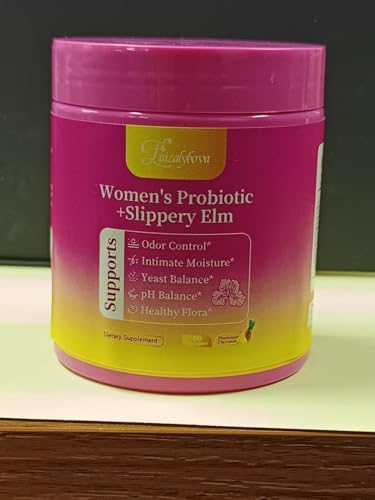 Faizalybova Her Juicy Feminine Probiotics Gummies for Women – Tropical Pineapple Flavor | Supports pH Balance, Digestive & Immune Health | with Slippery Elm,| 57 Gummies (1 Pack)