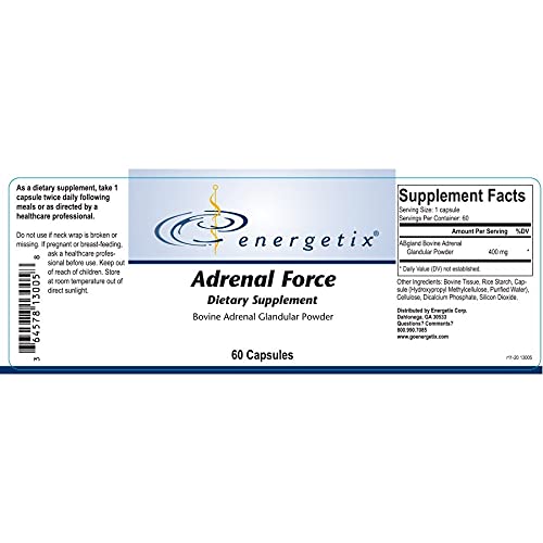 Energetix Adrenal Force Softgels 60